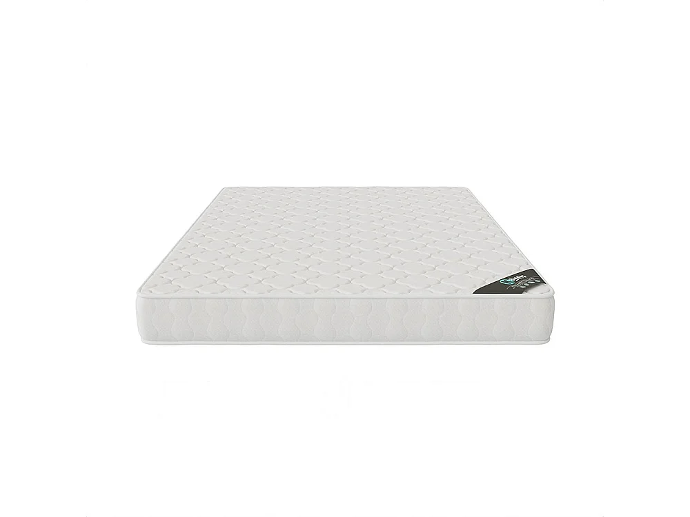 Matelas Confort+ 140x200cm Hauteur 17cm Mousse Polyurézhane Hypoallergénique Soutien équilibré