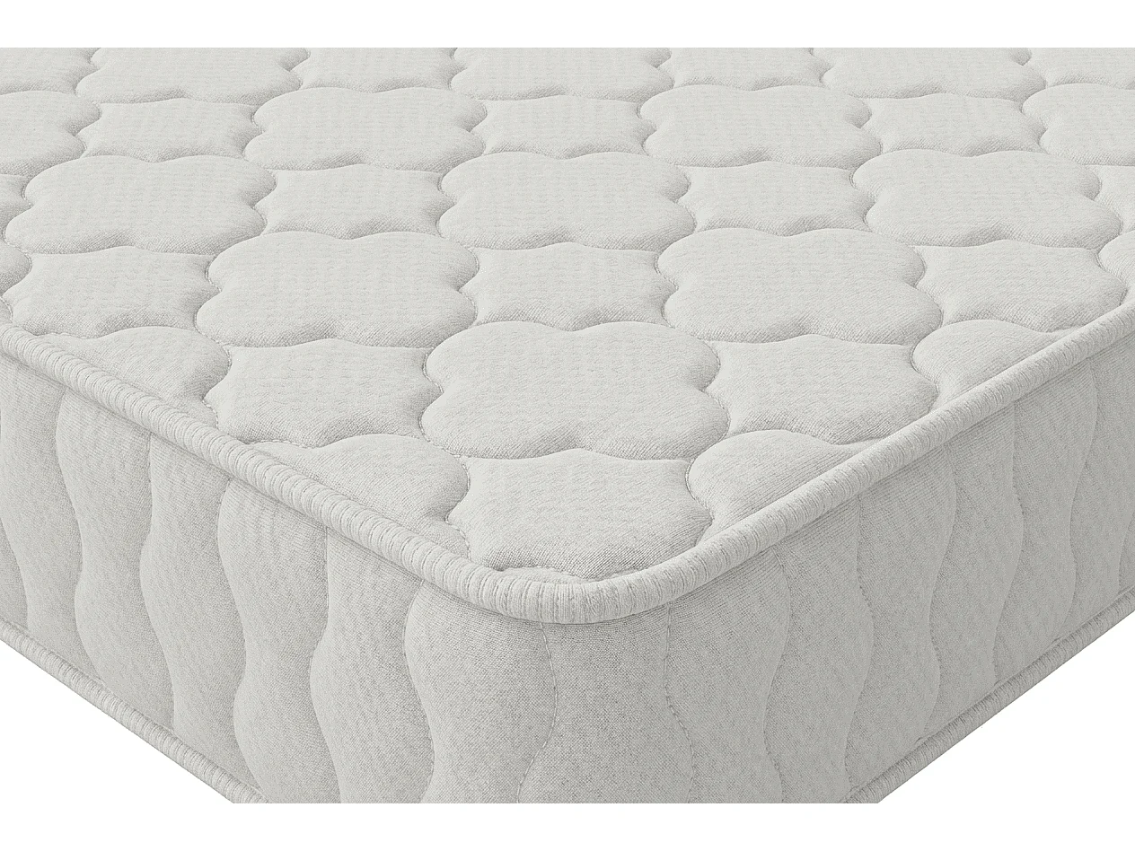 Matelas Confort+ 140x200cm Hauteur 17cm Mousse Polyurézhane Hypoallergénique Soutien équilibré