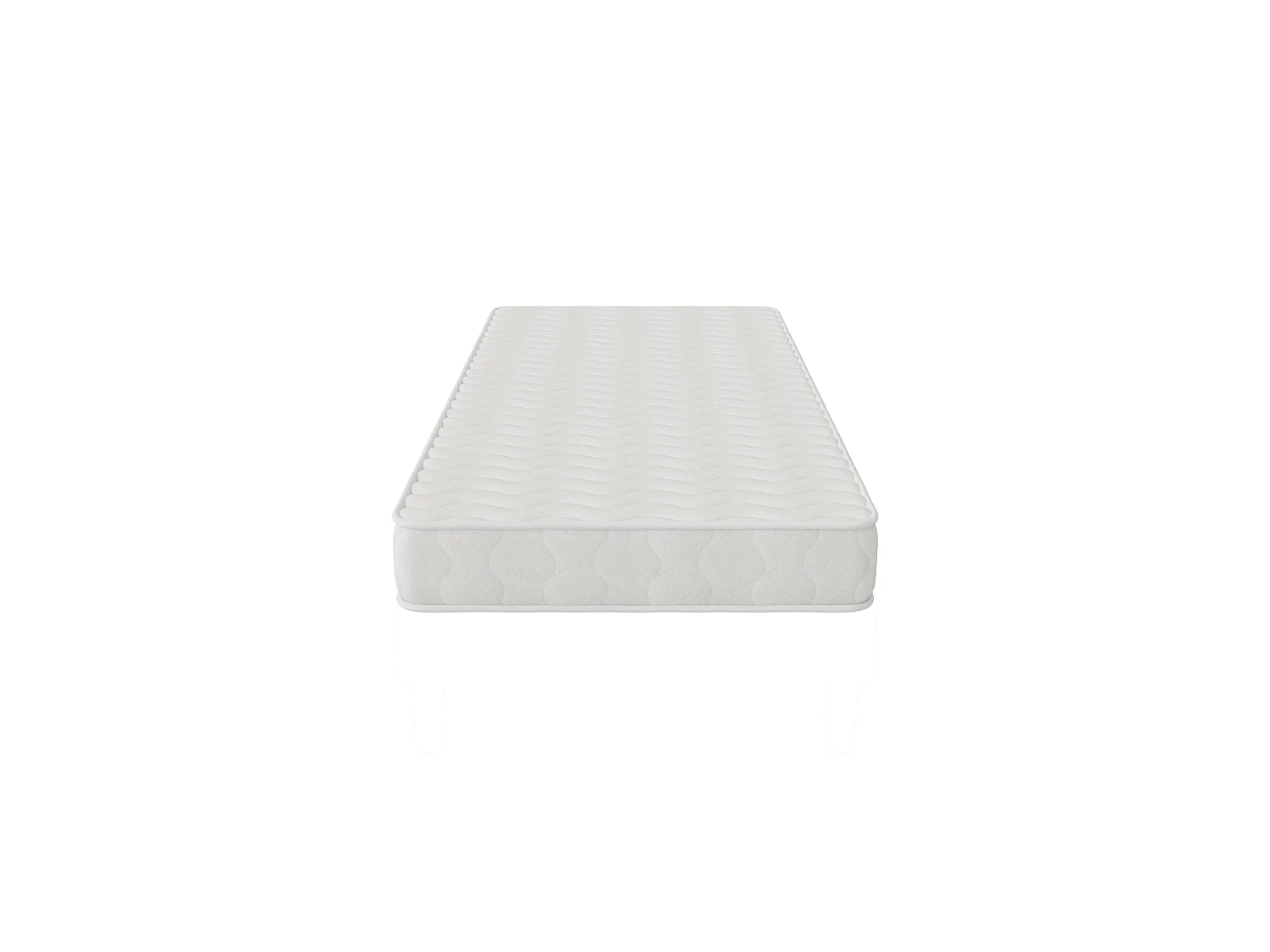 Matelas Confort 90x200 cm Hauteur 15 cm Mousse Polyuréthane Hypoallergénique Confort équilibré