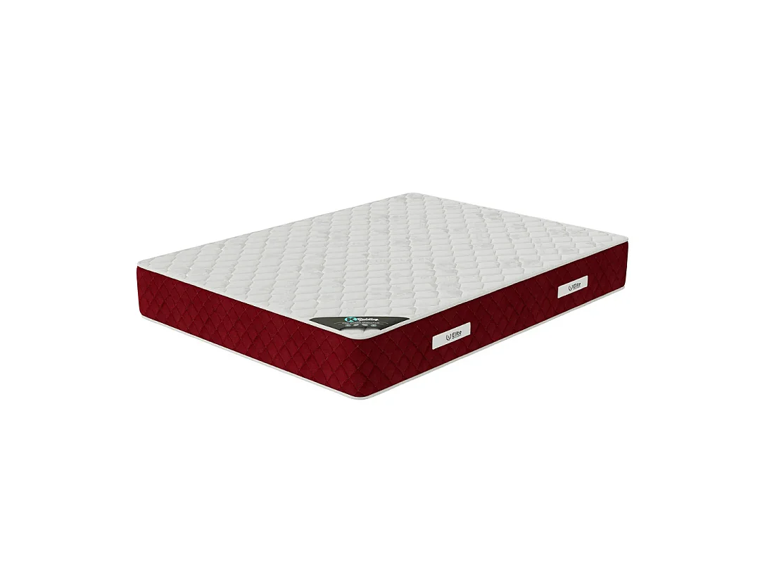 Matelas Rosso 160x200 cm Hauteur 25 cm Mousse Polyuréthane Technologie 3D Soutien ferme