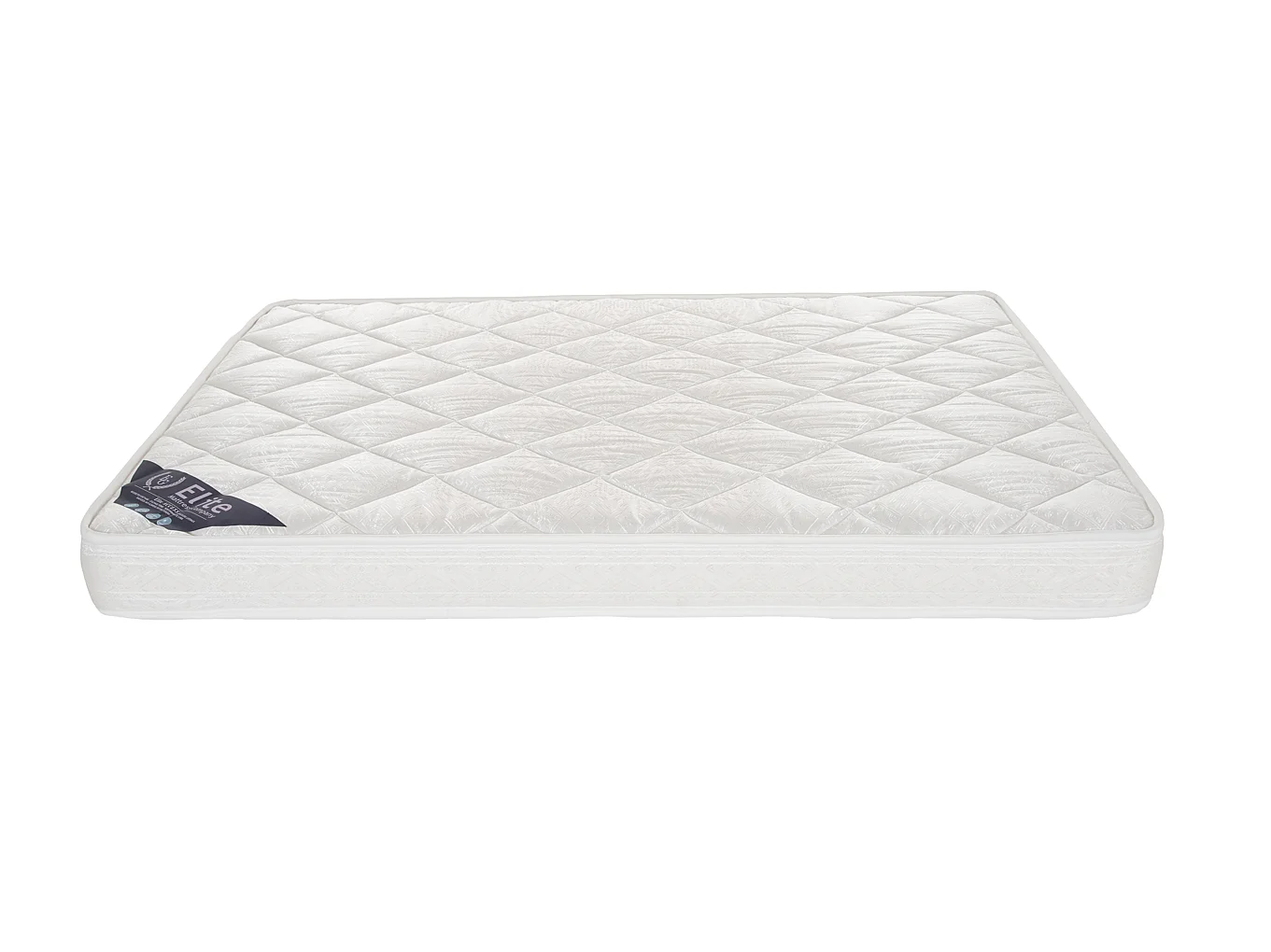 Matelas Senso 140x200 cm Hauteur 17 cm Mousse Polyuréthane Tissu Polyester Hypoallergénique Soutien Ferme