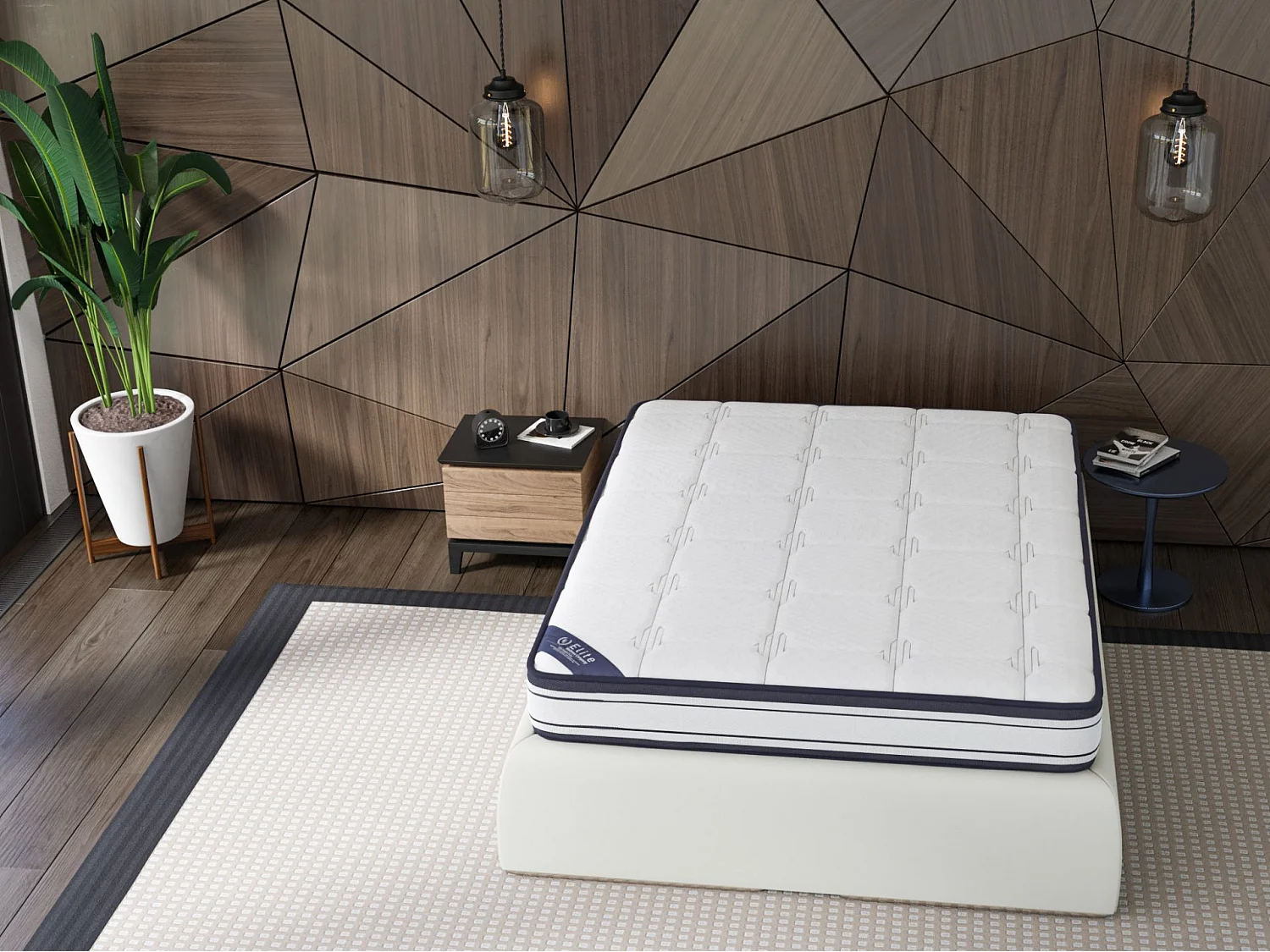 Matelas Grand confort 140x200 hauteur 22cm