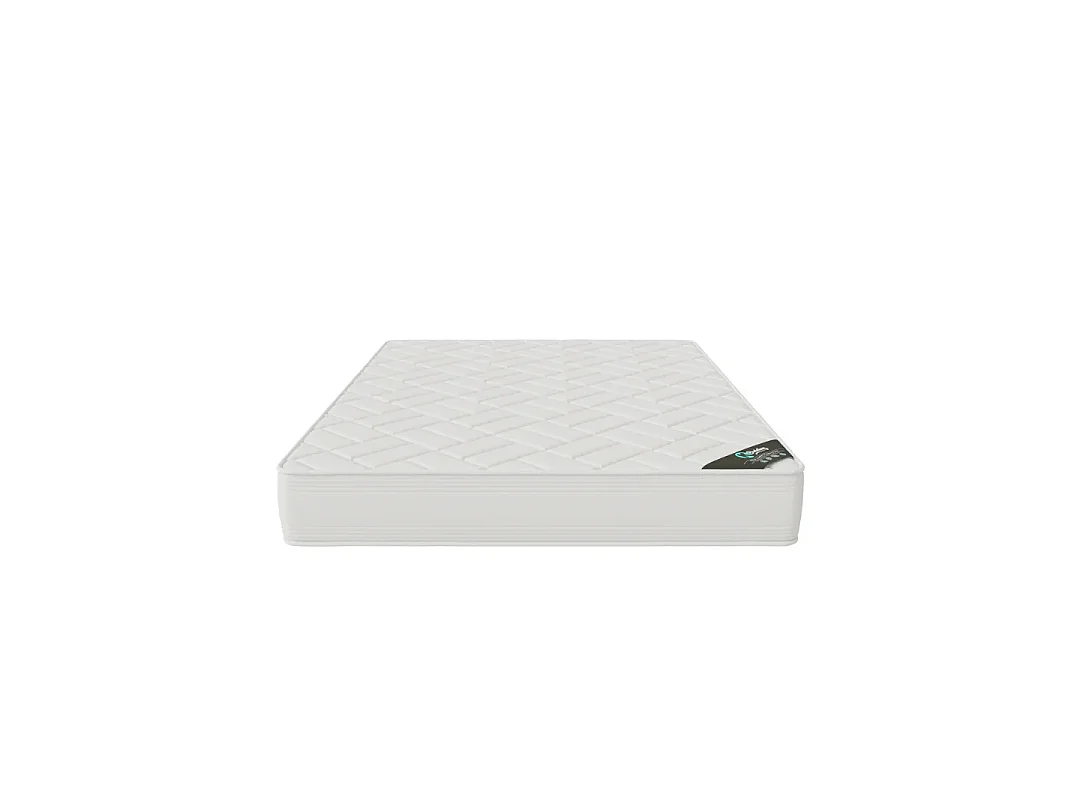 Matelas Zen 180x200 cm Hauteur 20 cm Mousse Polyuréthane Techno Foam Coutil Stretch Hypoallergénique Soutien équilibré