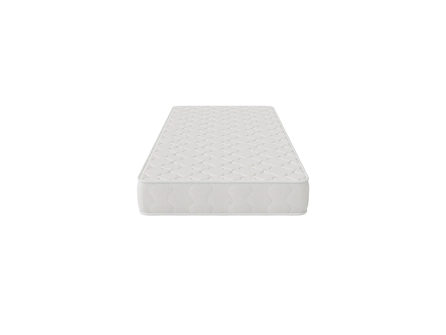 Matelas Confort+ 90x190cm Hauteur 17cm Mousse Polyuréthane Hypoallergénique Soutien équilibré