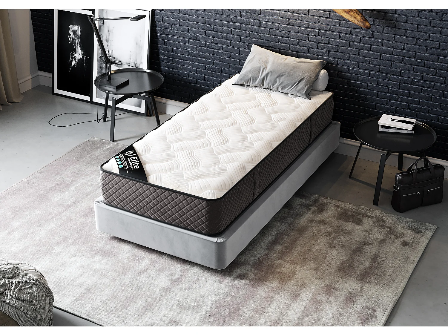 Matelas mousse Hôtel Confort 70x190 hauteur 30cm