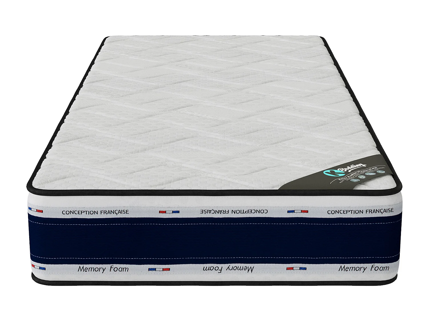 Matelas Memory Blue 100x190 hauteur 22cm