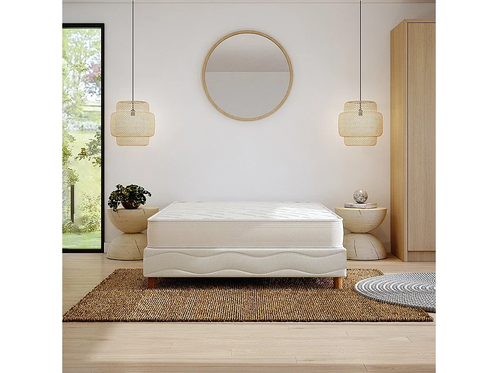 Matelas mousse Zen 140x190 hauteur 20cm