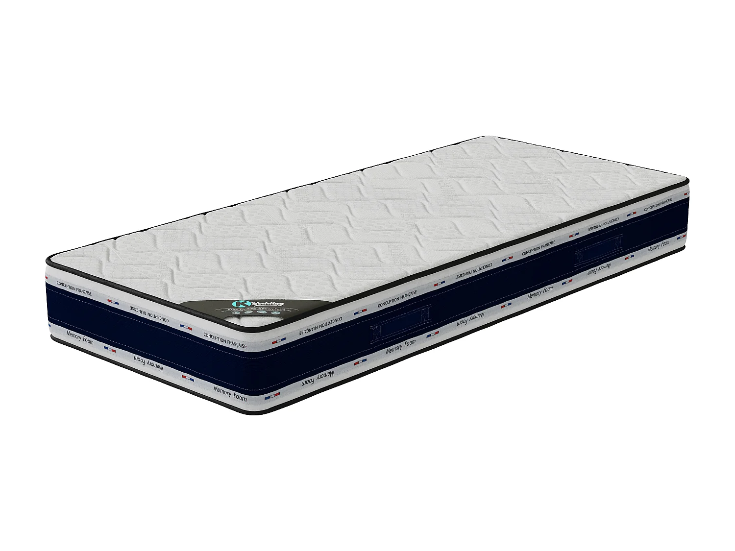 Matelas Memory Blue 80x200 hauteur 22cm