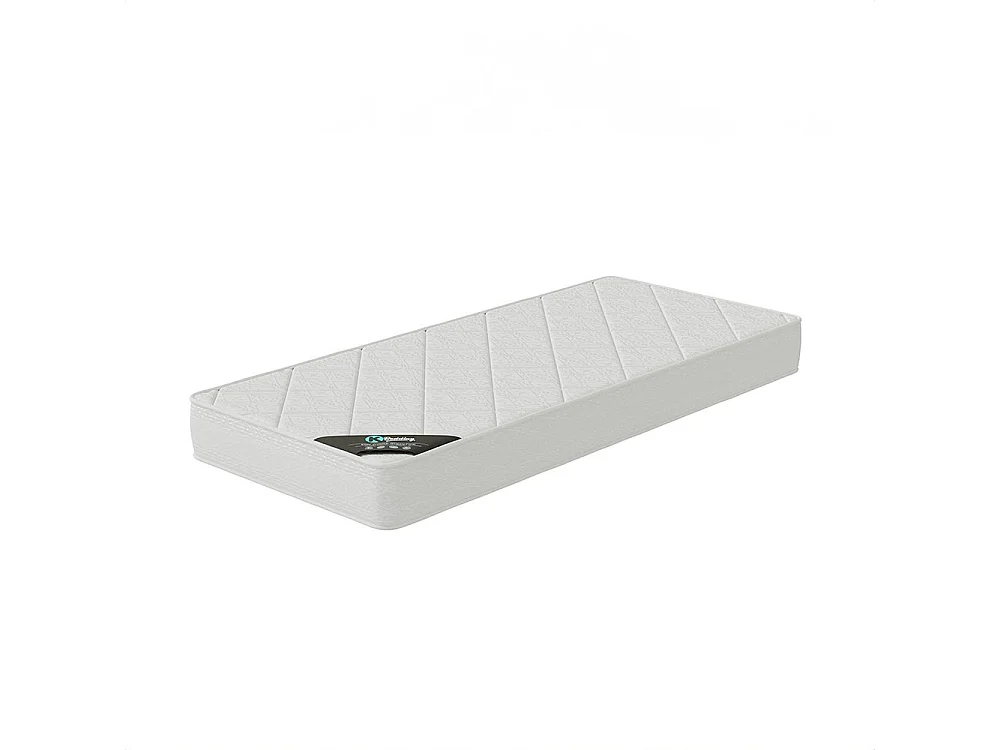 Matelas Senso 100x190 cm Hauteur 17 cm Mousse Polyuréthane Tissu Polyester Hypoallergénique Soutien Ferme