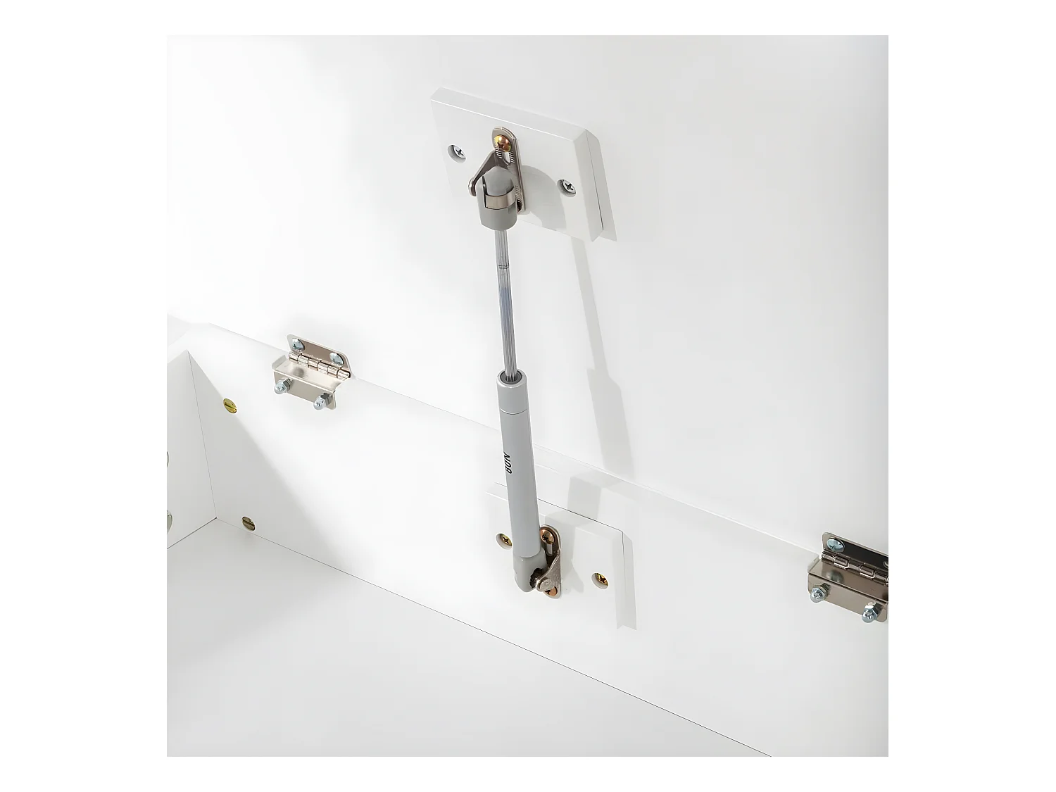 Schreibtisch mit Stuhl weiß 58x79x58cm