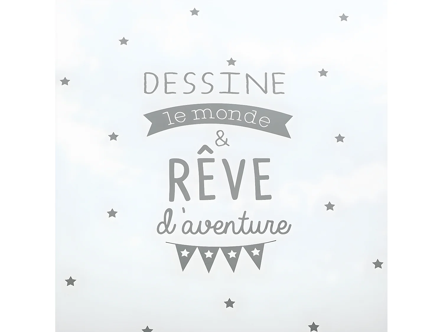 Bureau enfant Pupitre en Bois H 58 cm