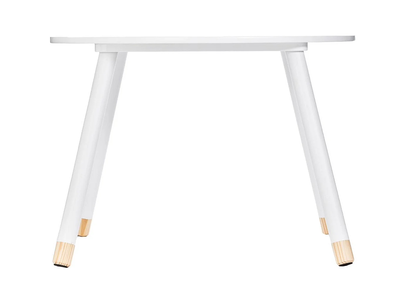 Tavolino MDF bianco Nordic Kids  43x60x60cm