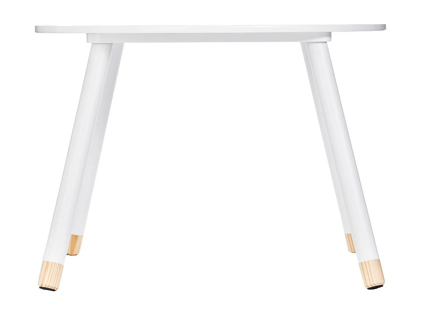 Mesita MDF blanco Nordic kids 43x60x60cm