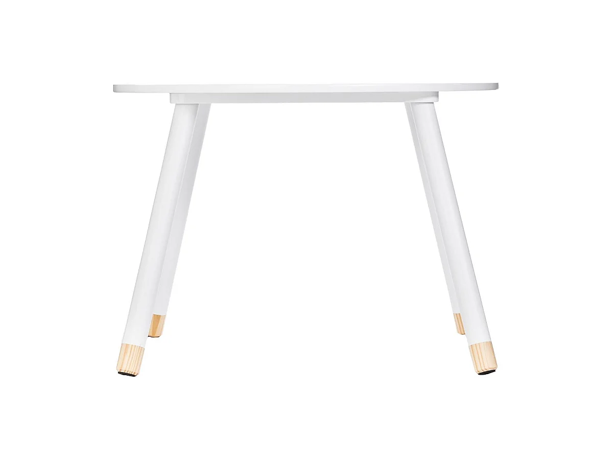 Table pour Enfant en Bois Blanc D 60 cm