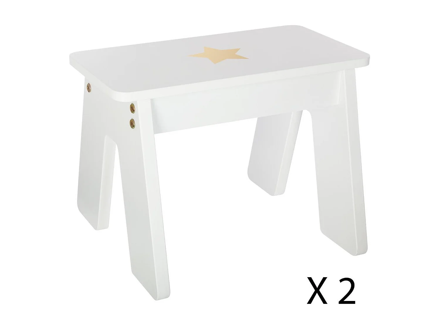 Table de jeux et 2 Tabourets pour Enfant
