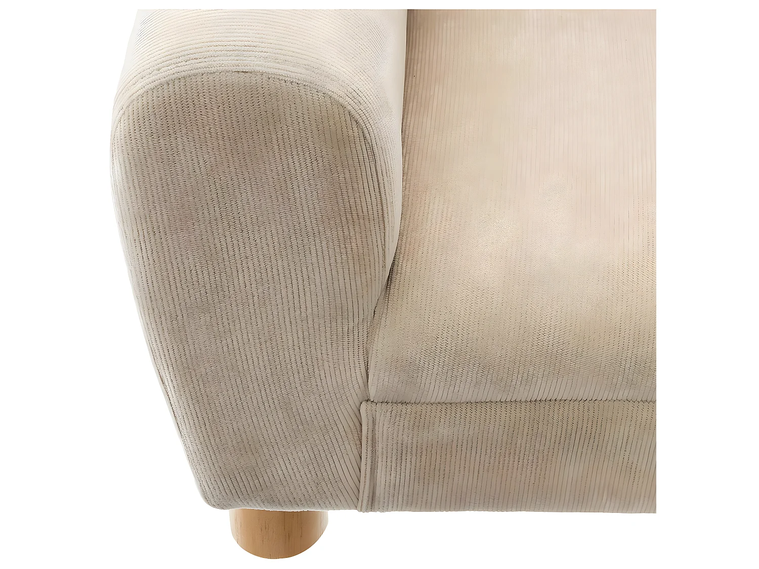 Fauteuil pour Enfant Beige Oreilles d' Ours