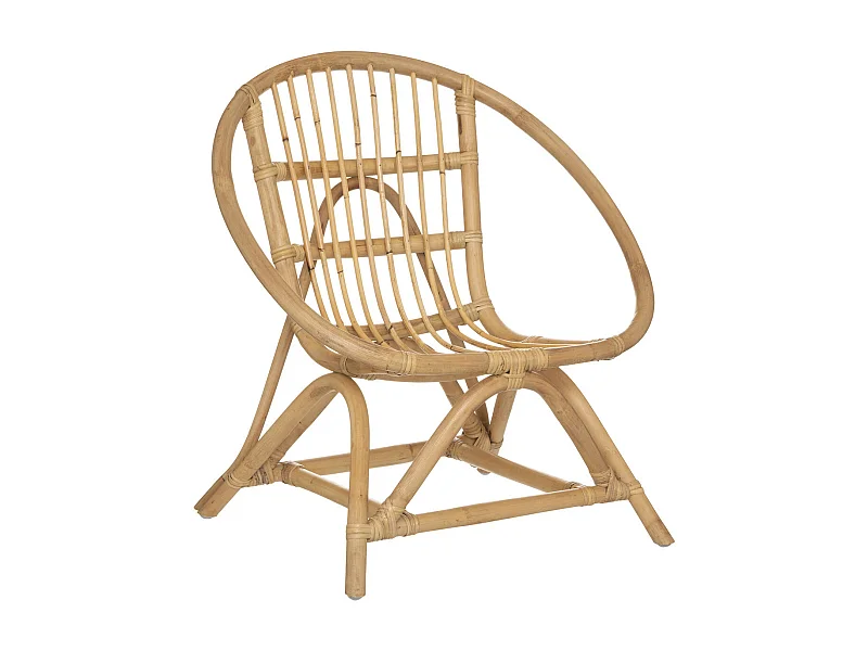Fauteuil pour Enfant en Rotin