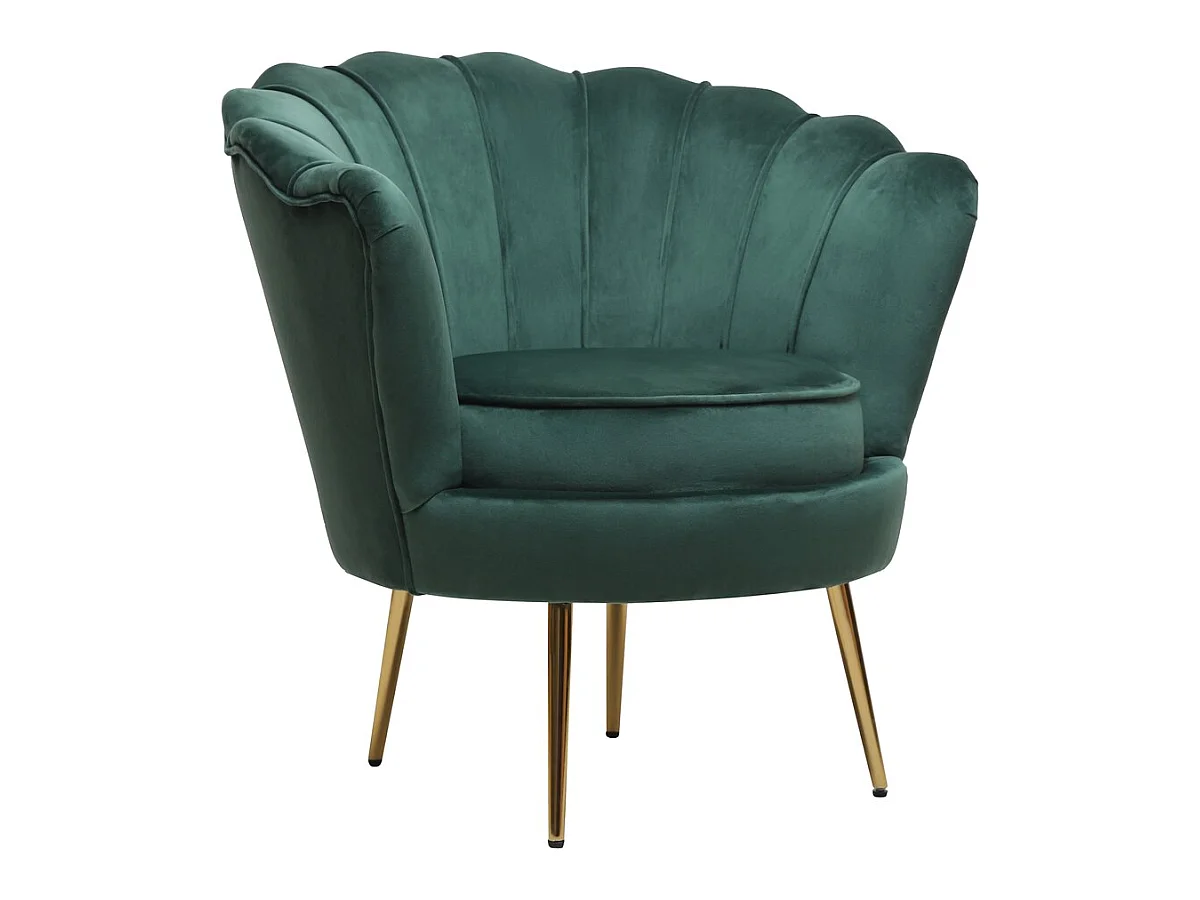 Velours fauteuil "Floria" - Trendy en comfortabel design voor jouw interieur