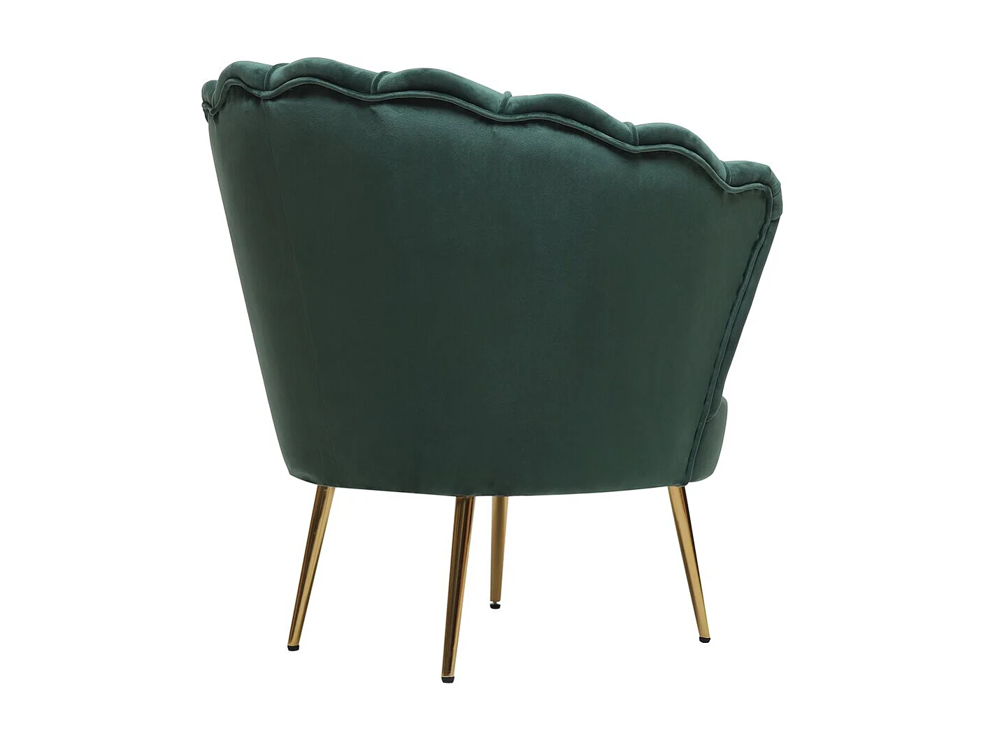 Poltrona de veludo "Floria" - Design moderno e confortável para o seu interior