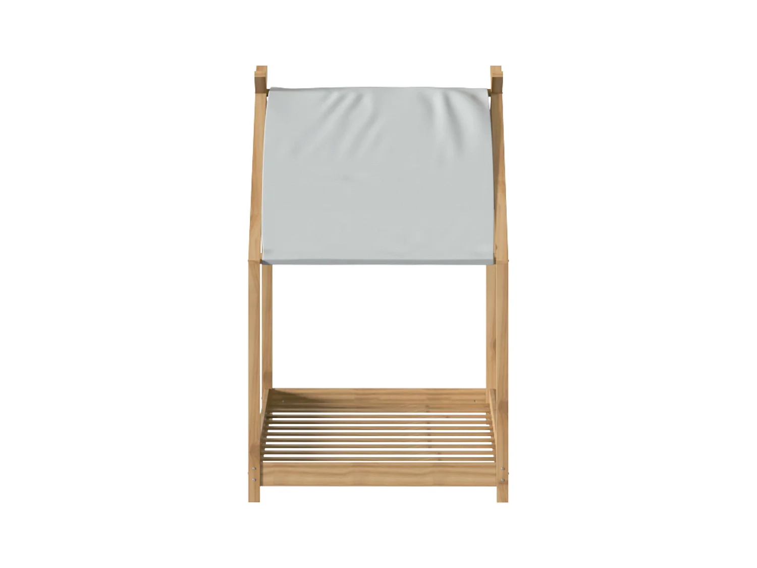 Cama Juvenil Infantil Tienda Campaña Ilian Blanco/Roble 90x190 cm