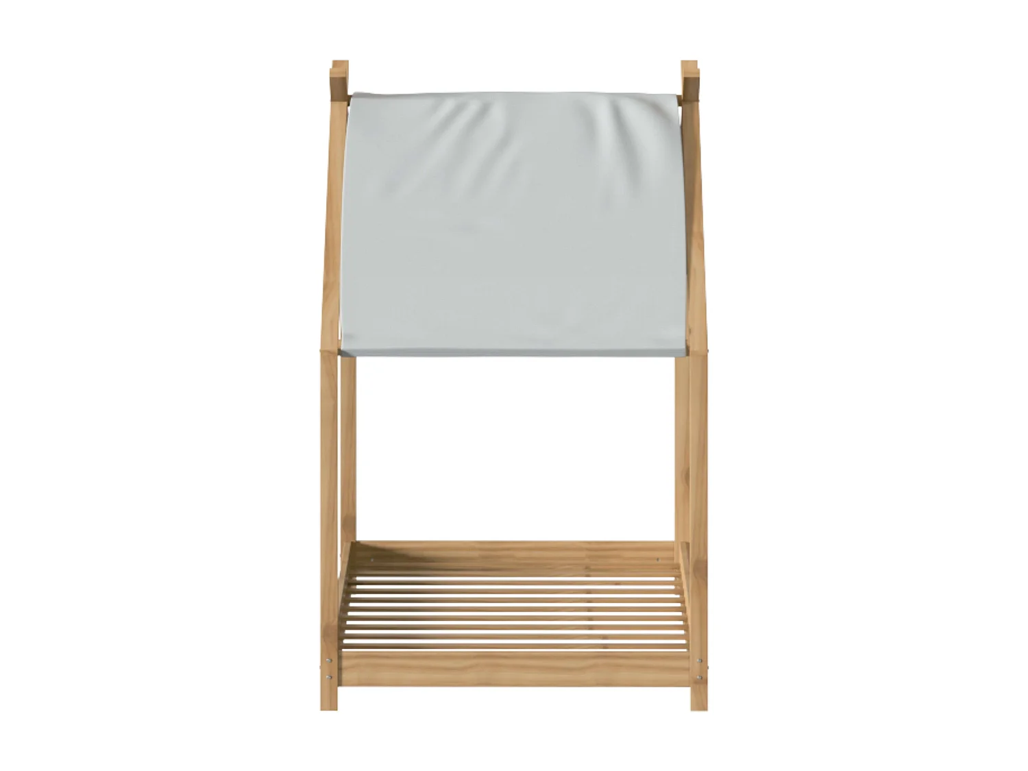 Cama Juvenil Infantil Tienda Campaña Ilian Blanco/Roble 90x190 cm