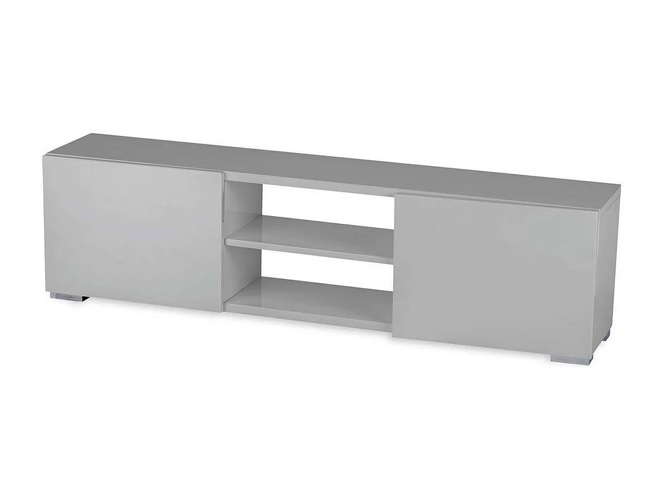 Meuble TV "Frida" - 155 x 31 x 42,5 cm - Gris