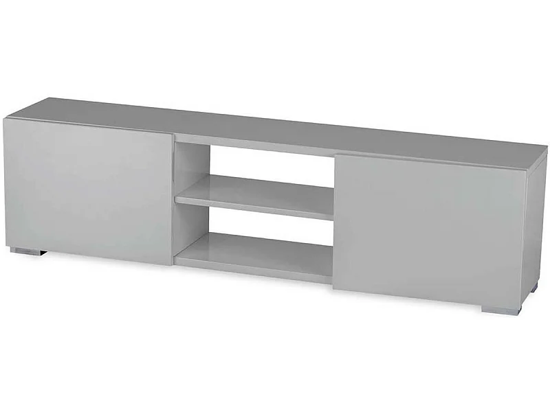 Meuble TV "Frida" - 155 x 31 x 42,5 cm - Gris