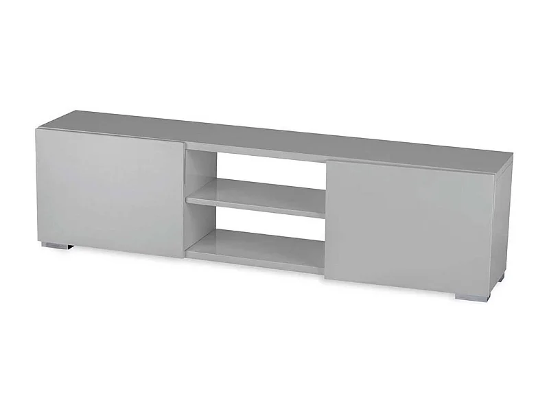 Meuble TV "Frida" - 155 x 31 x 42,5 cm - Gris