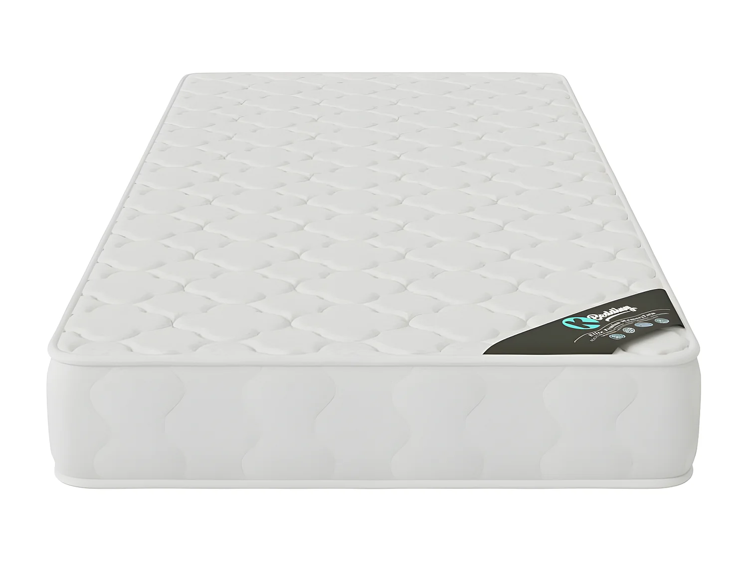 Ensemble matelas Confort + sommier 140x200 hauteur 17cm
