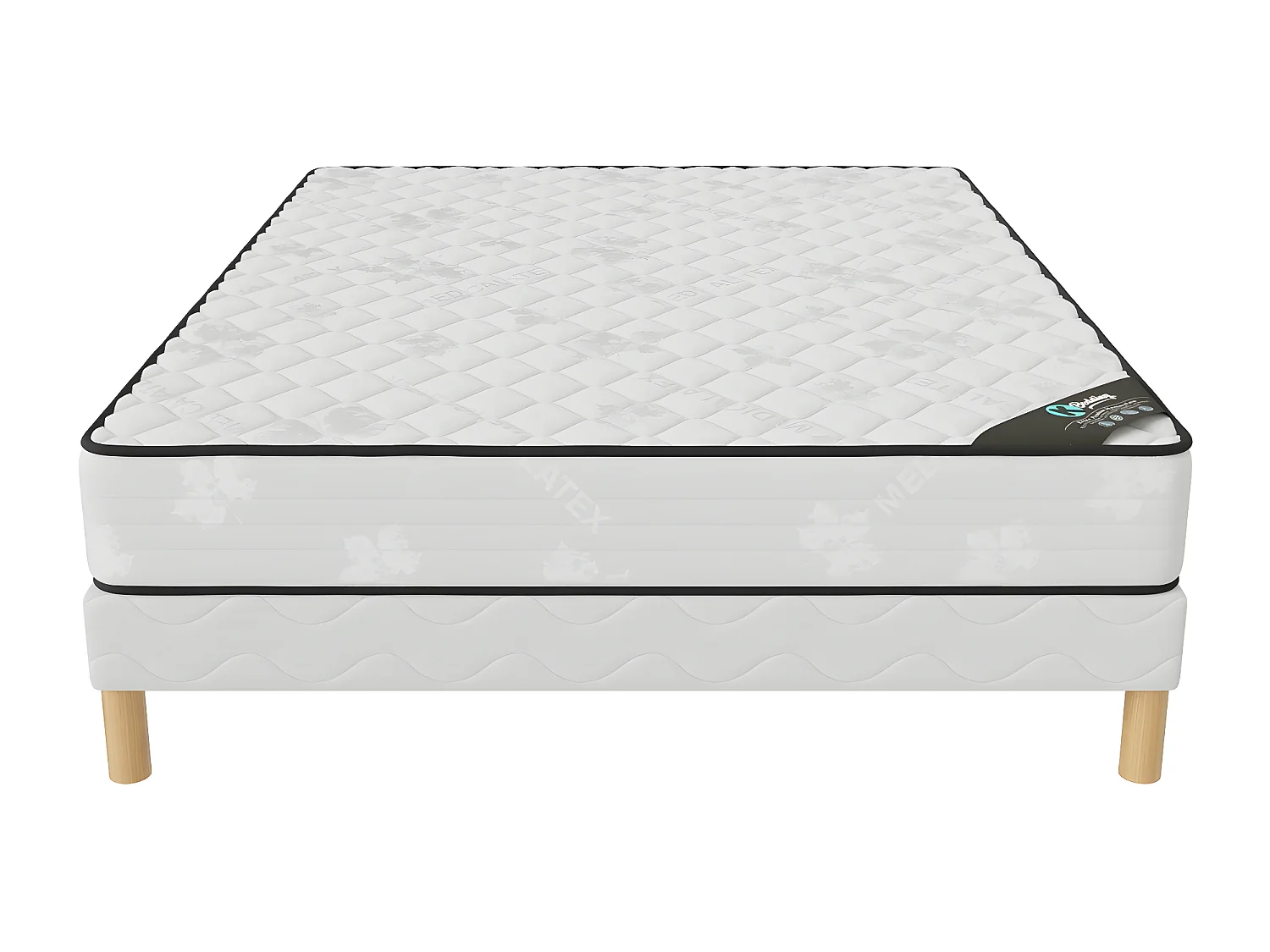 Ensemble matelas Medicaltex + sommier 140x200 hauteur 20cm