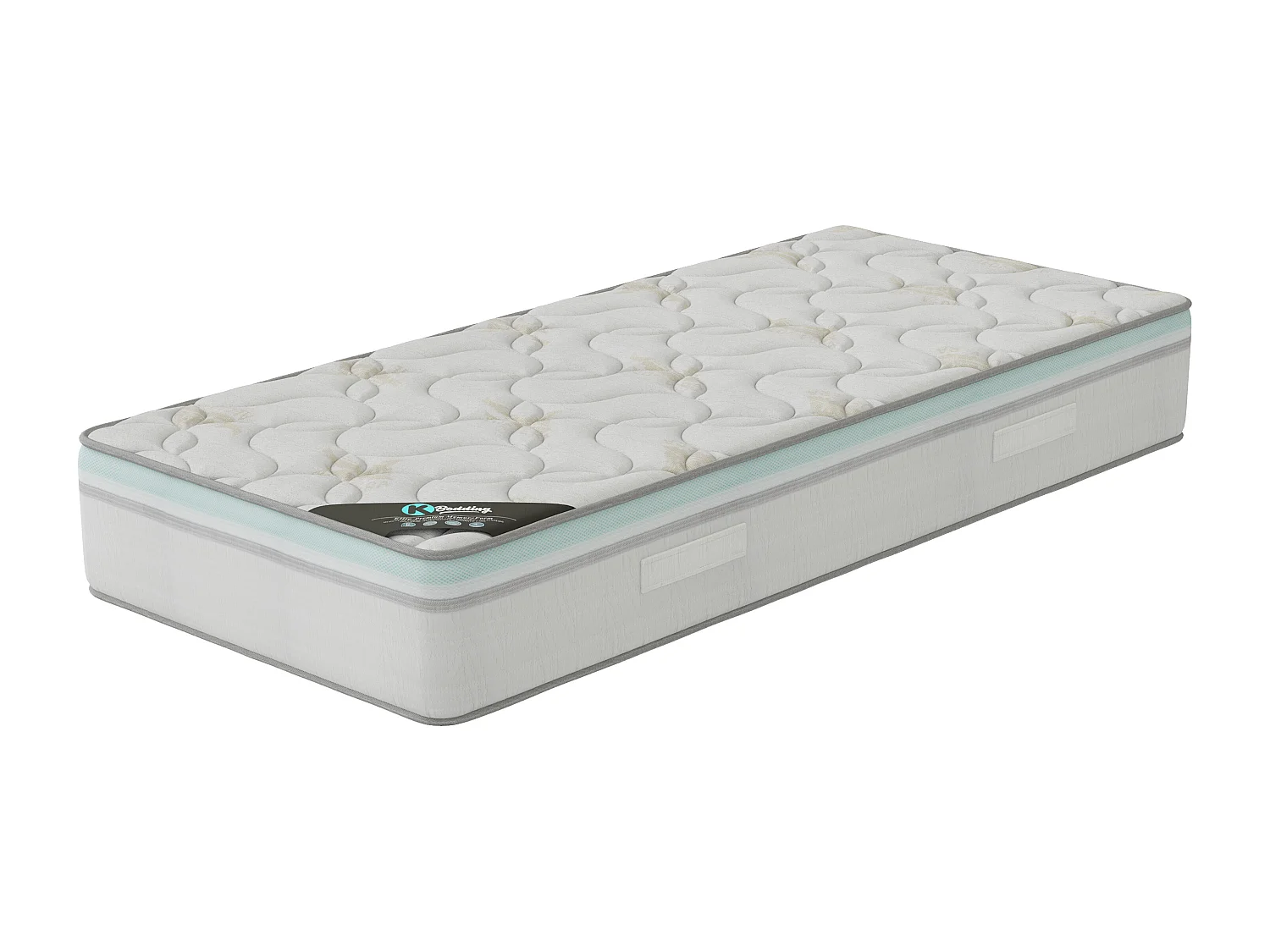 Ensemble matelas AloeVera + sommier 90x200 hauteur 27cm