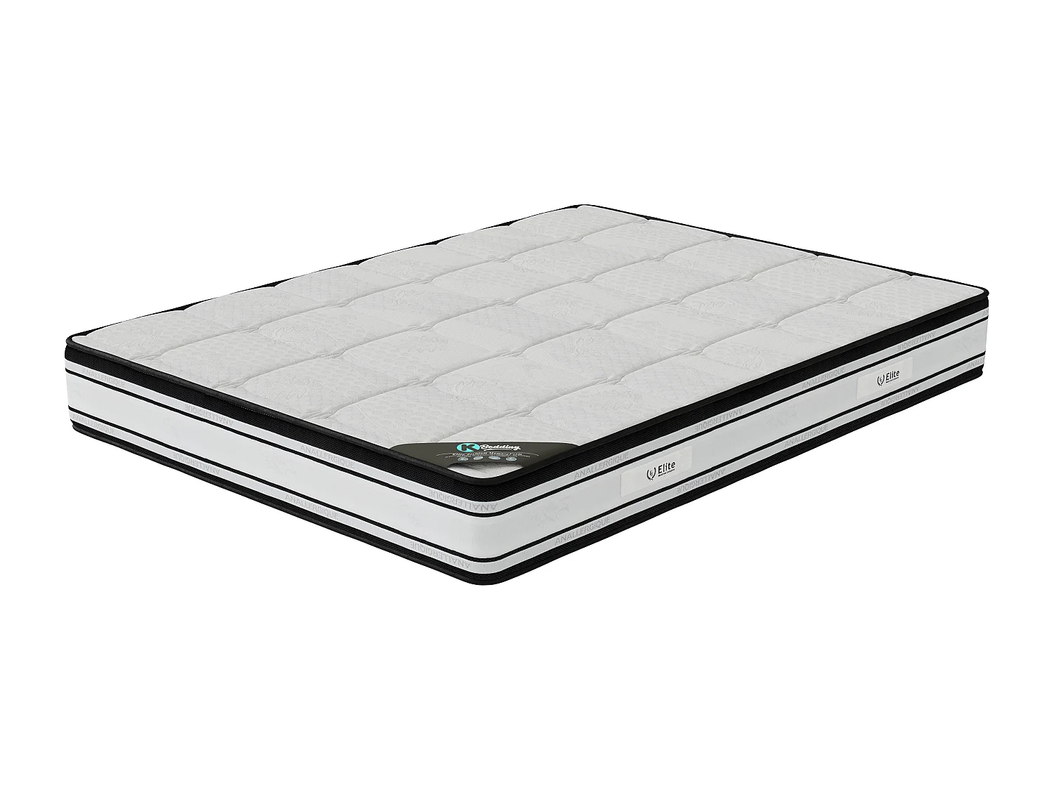 Ensemble matelas Grand confort + sommier 140x200 hauteur 22cm