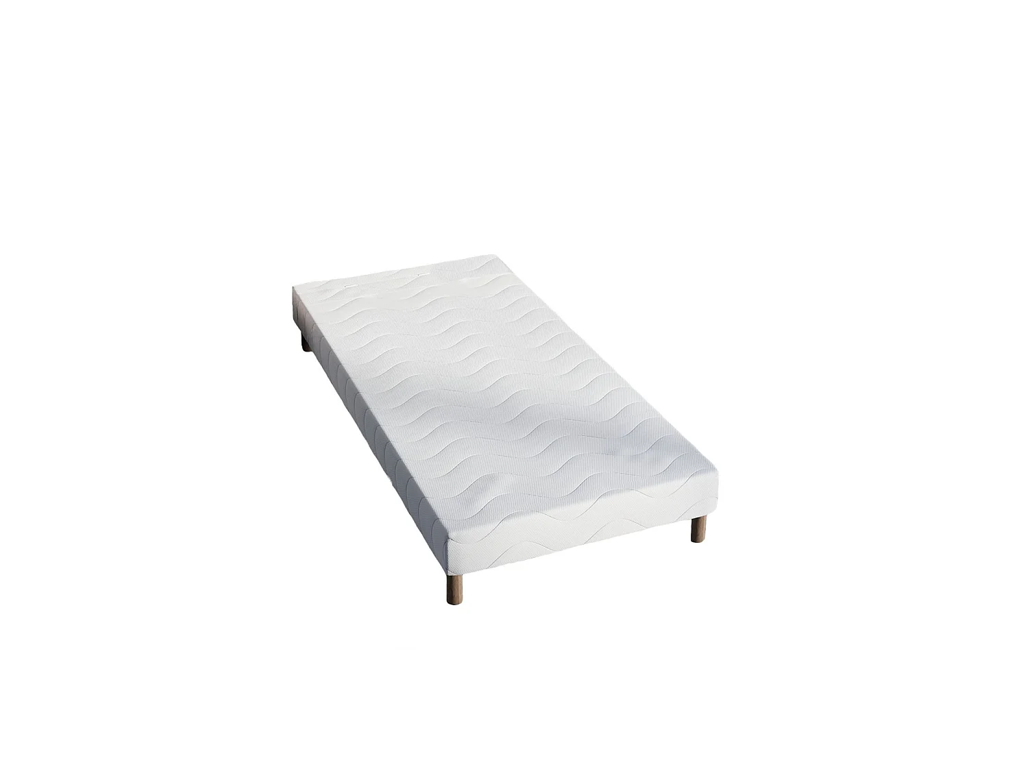 Sommier tapissier 90x190 + jeu de pied offert