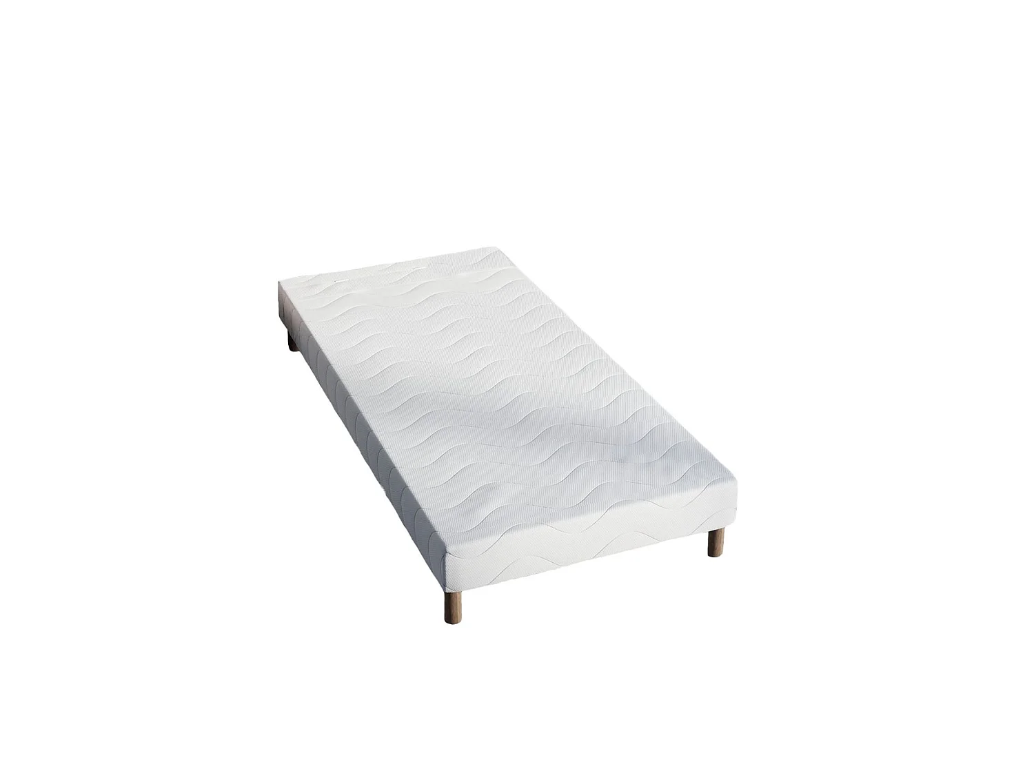 Sommier tapissier 100x200 + jeu de pied offert