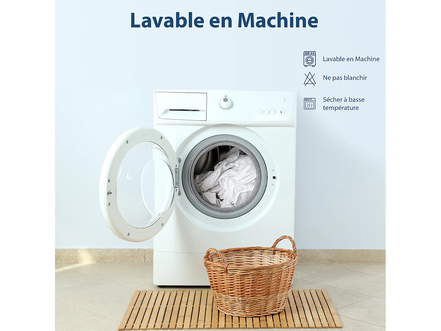 CASABEL Surmatelas Nuage 160x200 cm En Microfibre - Confort Optimal - Moelleux, Respirant