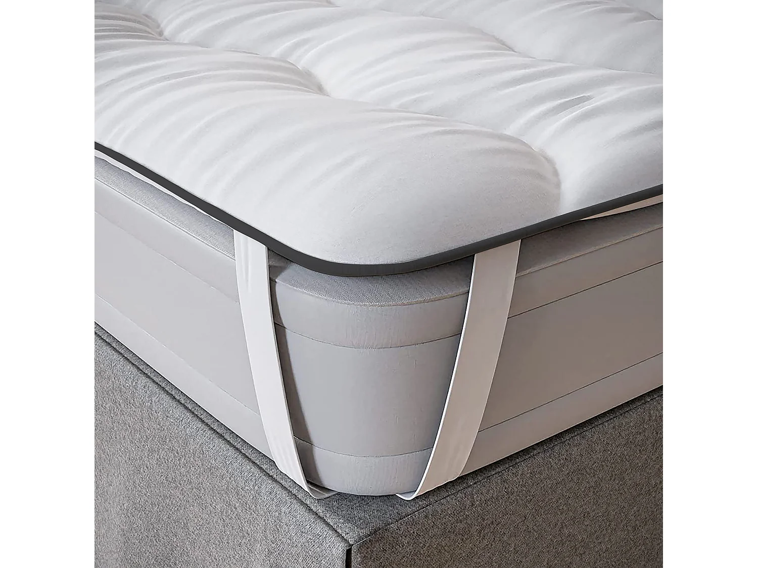 CASABEL Surmatelas Nuage 160x200 cm En Microfibre - Confort Optimal - Moelleux, Respirant