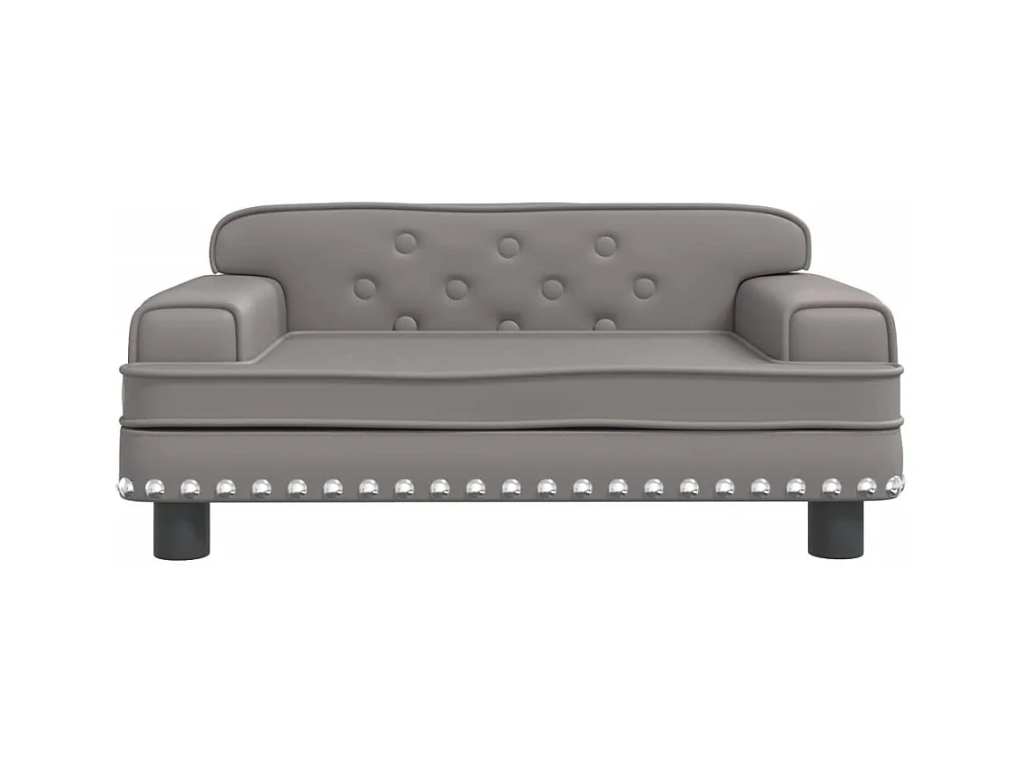 Tenzo  Lit pour cen gris 70x45x30 cm similicuir