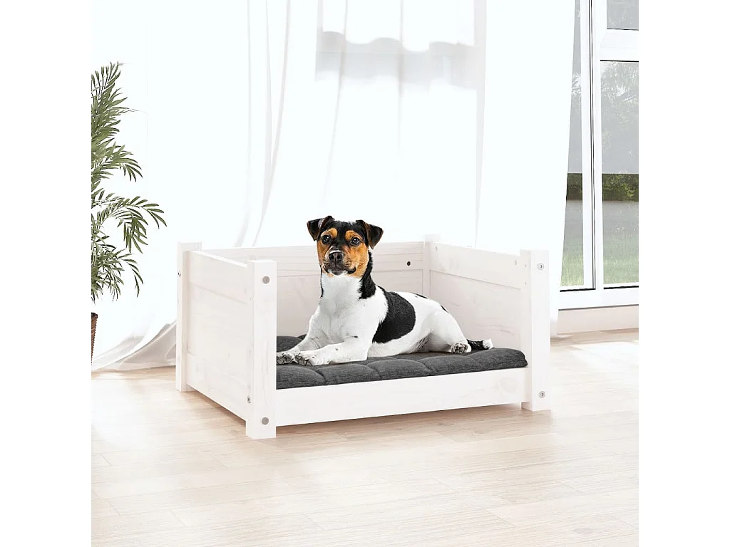 Chatham  Panier pour cen Blanc 55,5 x 45,5 x 28 cm Bois de pin massif