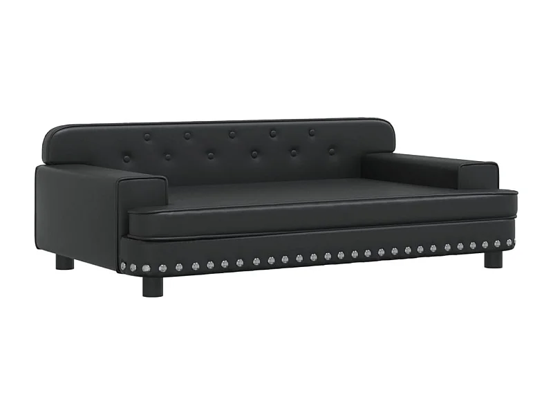 Tenzo  Lit pour cen noir 90x53x30 cm similicuir