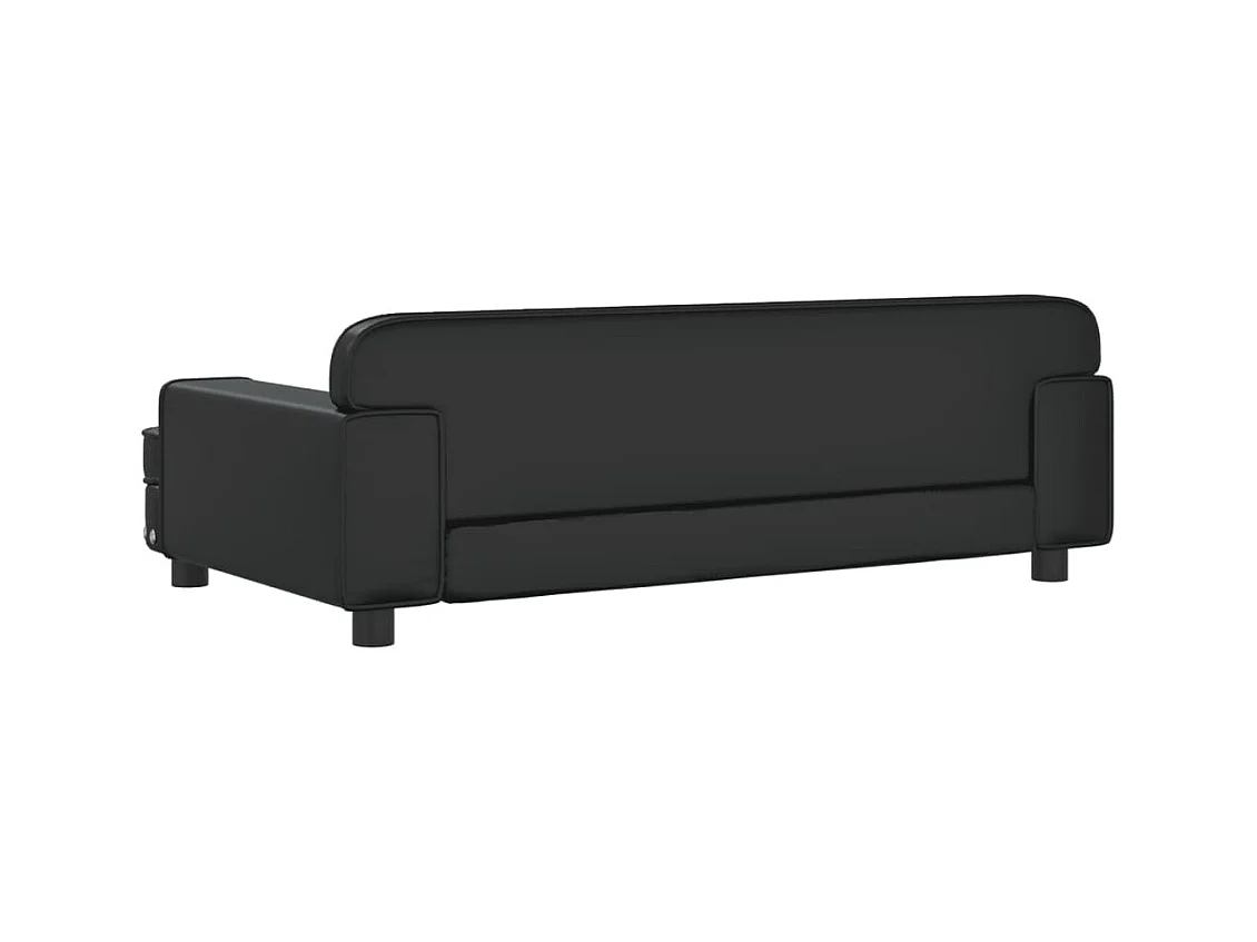 Tenzo  Lit pour cen noir 90x53x30 cm similicuir