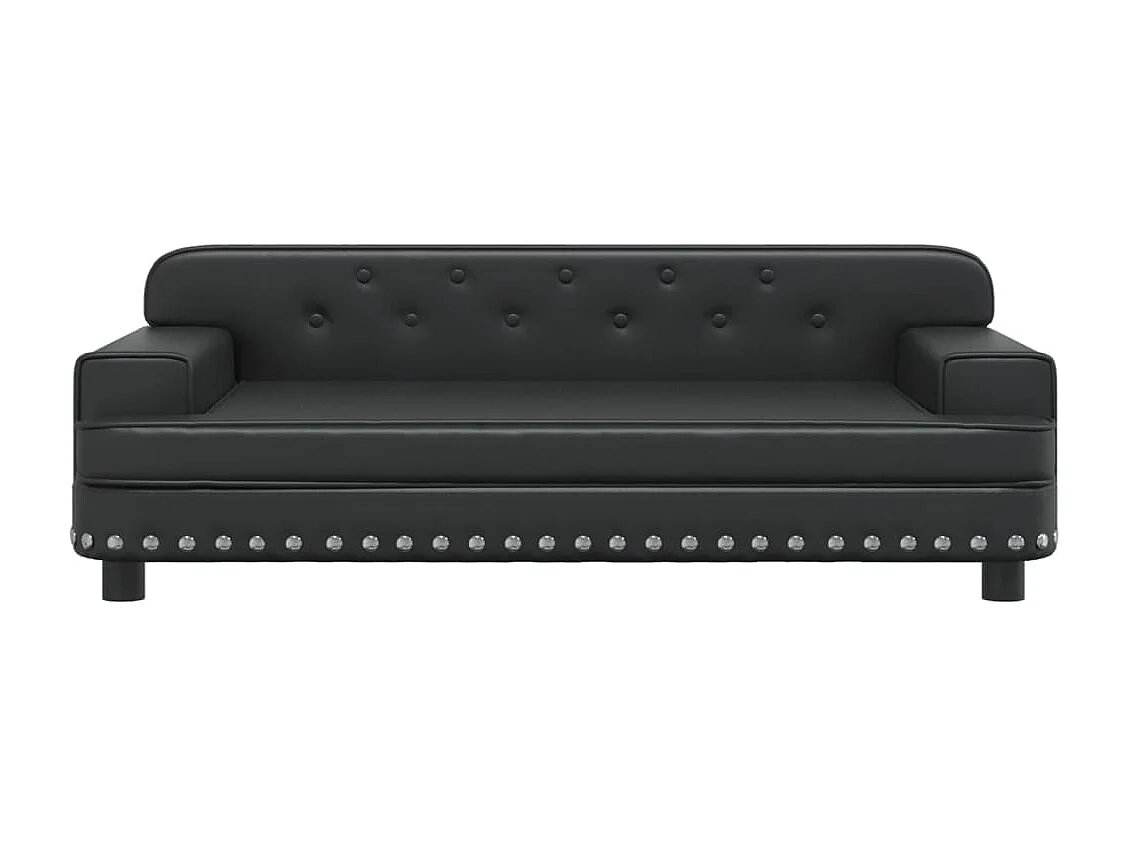 Tenzo  Lit pour cen noir 90x53x30 cm similicuir