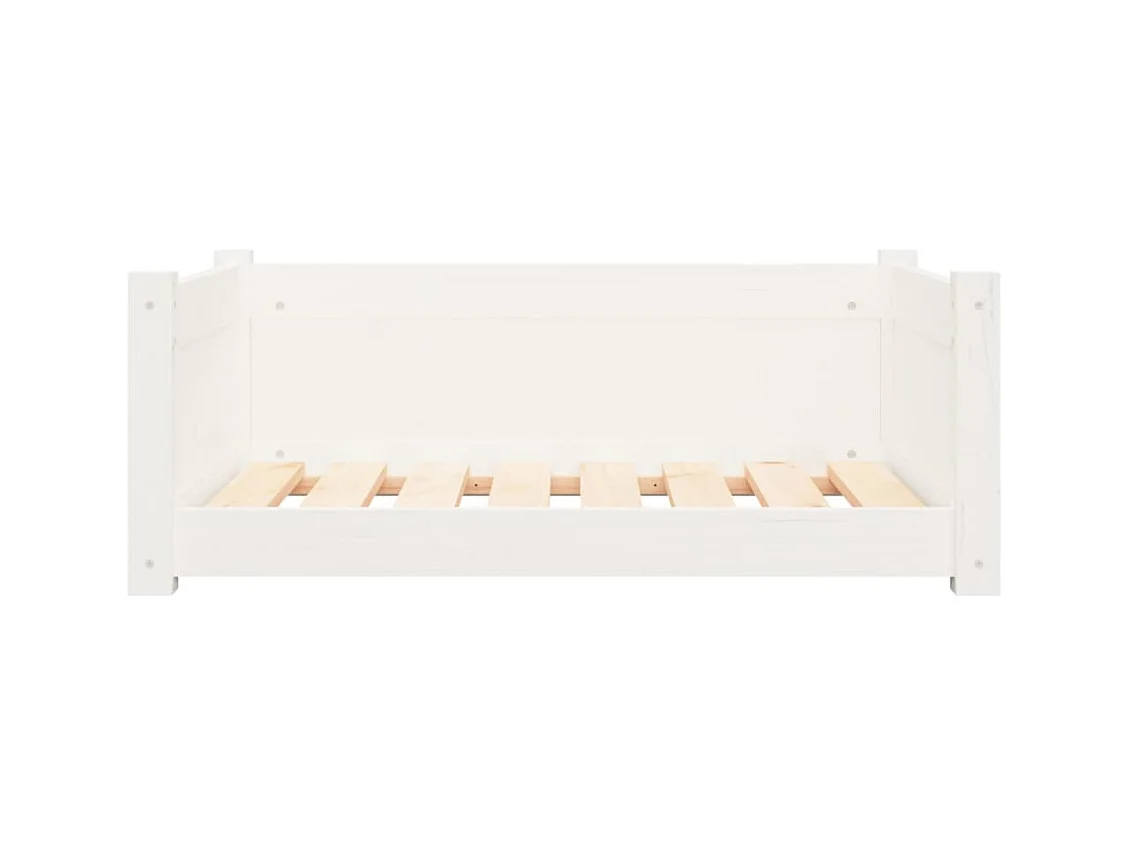 Chatham  Hondenmand 75,5x55,5x28 cm massief grenenhout wit