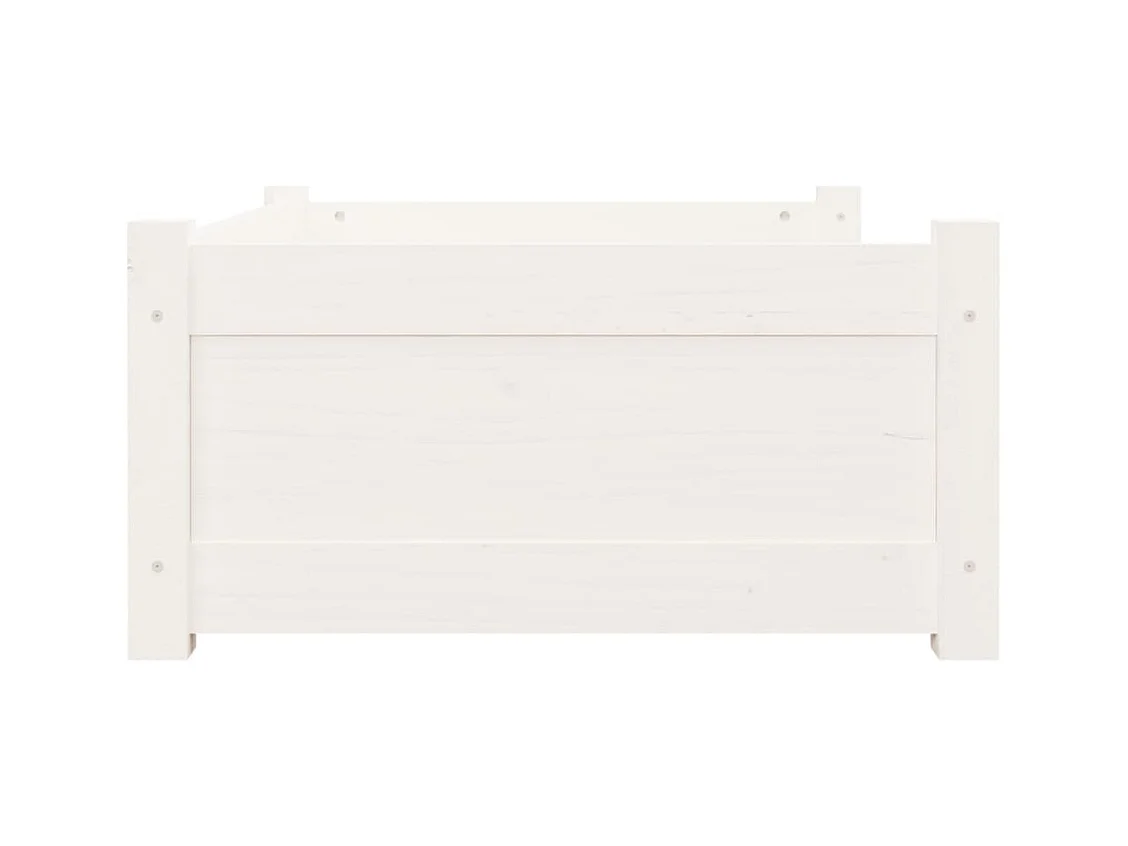 Chatham  Hondenmand 75,5x55,5x28 cm massief grenenhout wit