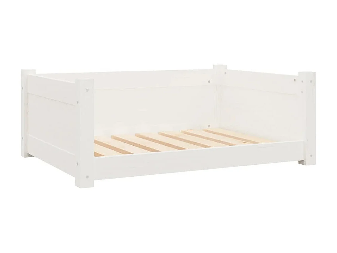 Chatham  Lit pour cen Blanc 75,5x55,5x28 cm Bois de pin solide