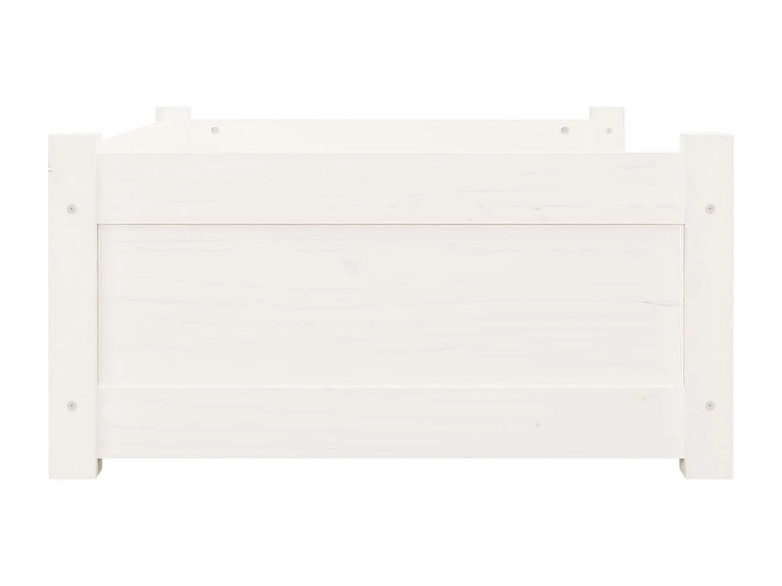 Chatham  Lit pour cen Blanc 75,5x55,5x28 cm Bois de pin solide