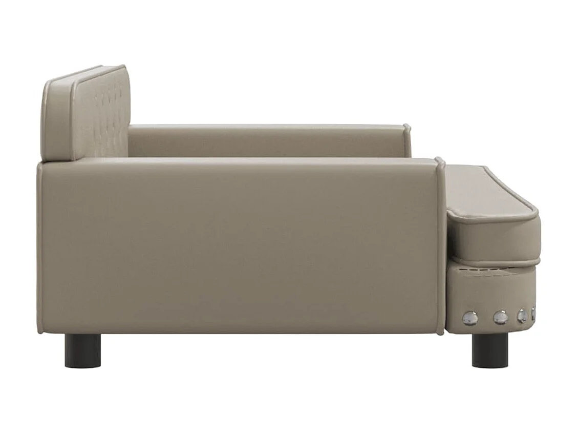 Tenzo  Lit pour cen cappuccino 90x53x30 cm similicuir