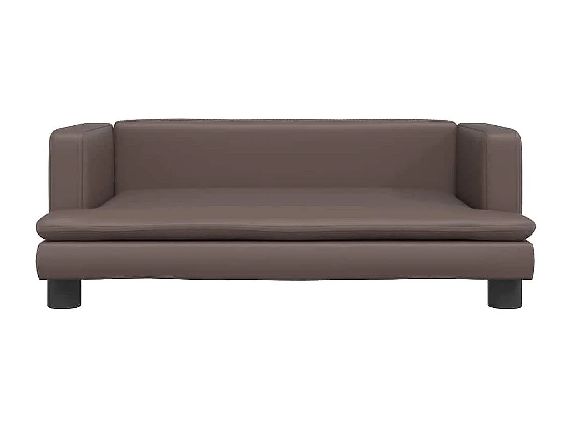 Asdee  Hondenmand 80x45x30 cm kunstleer bruin