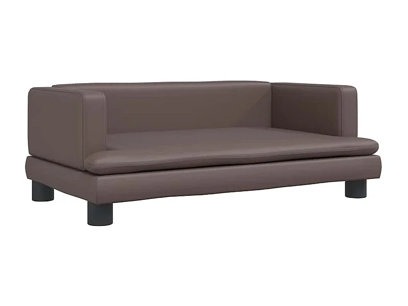 Asdee  Hondenmand 80x45x30 cm kunstleer bruin