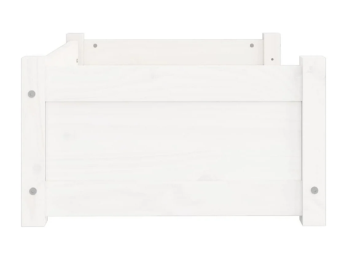 Chatham  Panier pour cen Blanc 65,5 x 50,5 x 28 cm Bois de pin massif