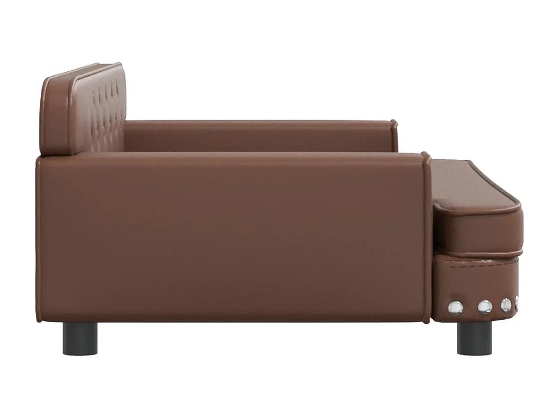 Tenzo  Lit pour cen marron 90x53x30 cm similicuir